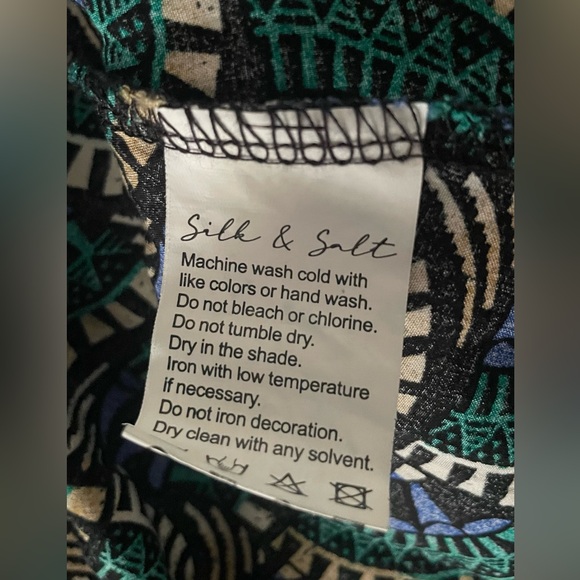 Silk & Salt The Journey Wrap Dress Size S - Picture 12 of 13